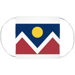 Denver Flag Face Mask