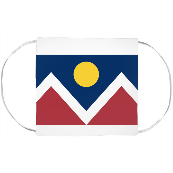 Denver Flag Face Mask