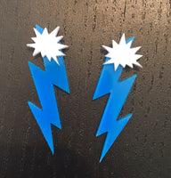 Zig Zag Pow! Superhero Earring Set for Women