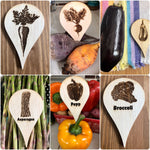 Laser Cut Garden Markers